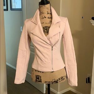Zip up pink express brand new jacket